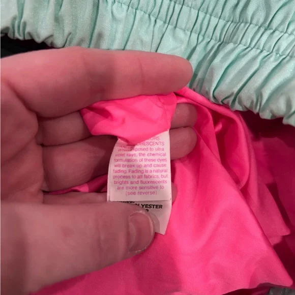 Retro vintage Sunice ski jacket 1/2 zip Windbreaker Sz 10 - Picture 6 of 8